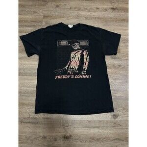 A Nightmare On Elm Street Freddy Krueger T-Shirt Men’s L Black